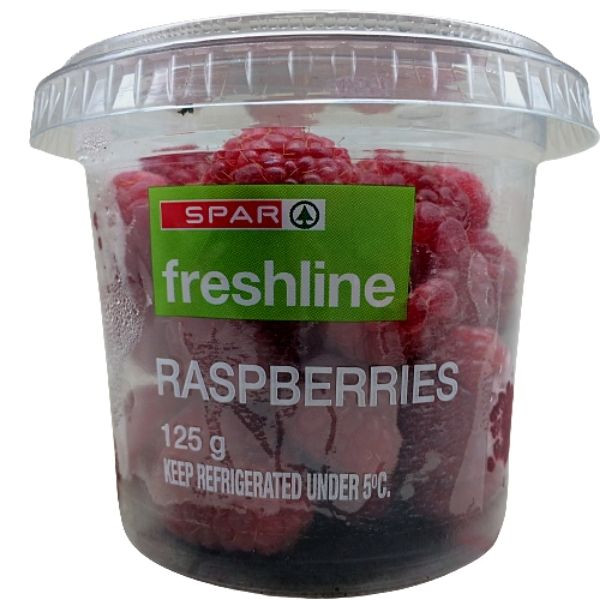 RASPBERRIES 125G FRESHLINE SK29990610