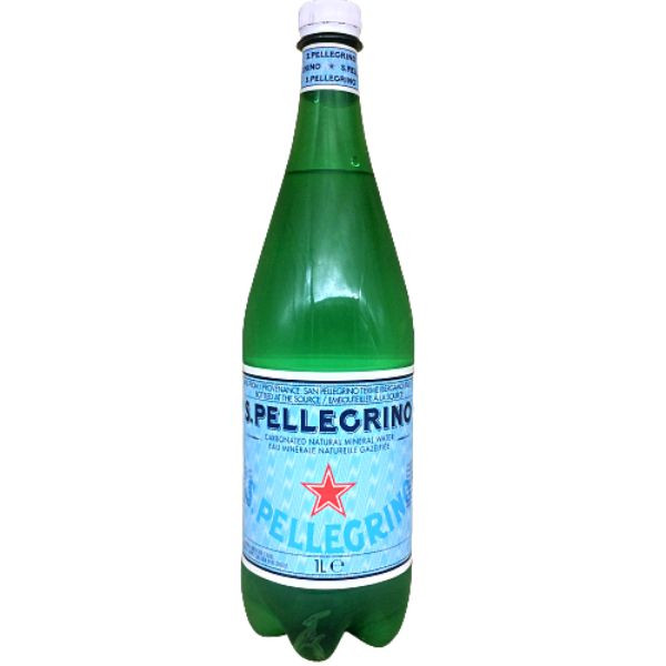 San Pelligrino Sparkling Natural Mineral Water 1L