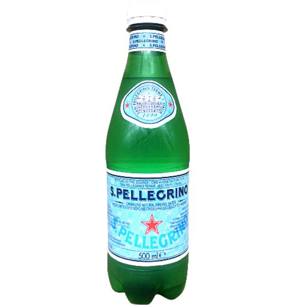 San Pelligrino Sparkling Natural Mineral Water 500ML